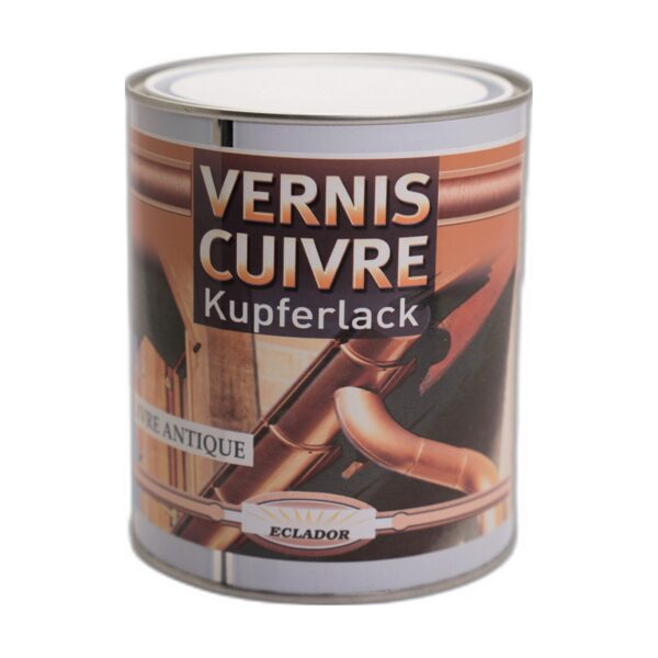 Eclador Vernis cuivre pour gouttières et métaux – image 2