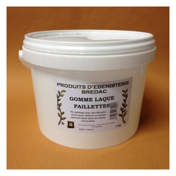 Bredac Gomme laque en paillettes