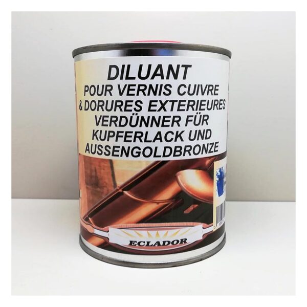 cmapeinture_eclador_diluant_vernis_cuivre Eclador Diluant pour vernis cuivre et dorure extérieure