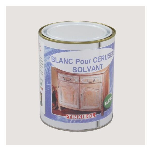 cmapeinture_tinxirol_antiquaire_blanc_pour_ceruser_solvant Tinxirol Céruse bois blanc solvant