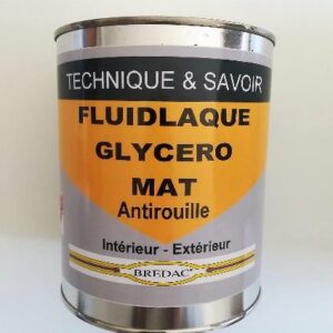 Bredac Peinture glycéro mate blanche